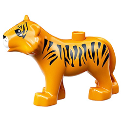 Тигр – фигурка Лего дупло