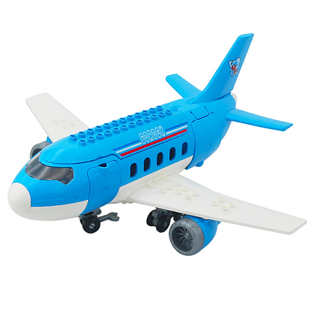 Огромный пассажирский самолёт, совместимый с Лего дупло