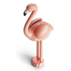 Фламинго – фигурка, совместимая с конструктором Лего дупло