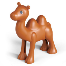 Верблюд – фигурка, совместимая с конструктором Лего дупло