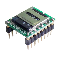 Модуль плеера WTV-020-SD-16P microSD