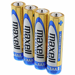 Батарейка AAA LR03 Maxell Alkaline 1.5 вольта