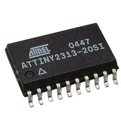 ATtiny2313A  8 битный AVR микроконтроллер с 2 КБ памяти, SOIC20