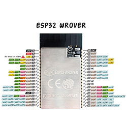Модуль ESP32-WROVER-B, 16 Мбайт