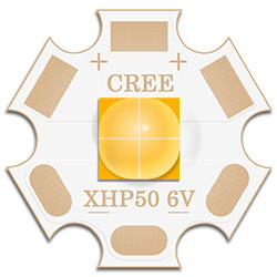 Светодиод CREE XHP50.2 19 ватт, 3V, 2546 люмен, 2000K