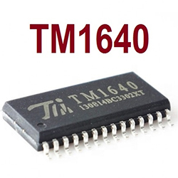 TM1640 драйвер 7-и сегментных индикаторов, LED матриц SOP-28