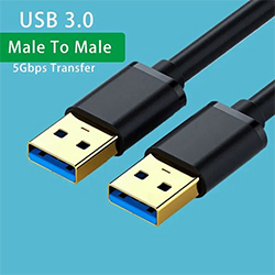 Кабель  USB папа - USB папа 3.0, 2 метра
