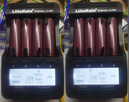 Литий-ионный аккумулятор LG BDHG2 18650 3500мАч с полосками