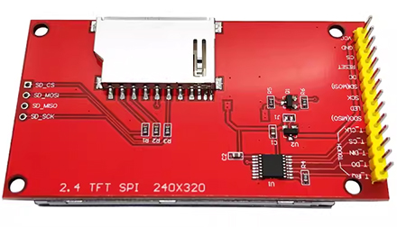 Дисплей TFT 320х480, 2.4, SPI интерфейс, ILI9341 контроллер