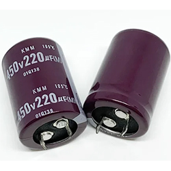 Электролитический конденсатор 150 мкФ 450 V, 22x35мм