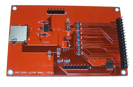 Шилд дисплей для Arduino Mega 480х320 с тачскрином 3,5 дюйма