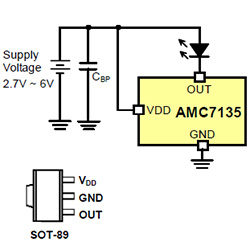 Стабилизатор тока AMC7135