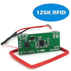 Считыватель RFID ключей для Arduino. Стандарт EM4100 125 кГц