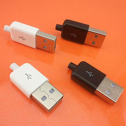 Штекер USB папа корпусной