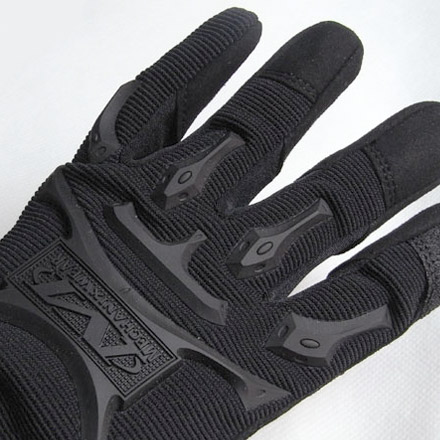 Перчатки тактические Mechanix wear M-pact, чёрные (M)