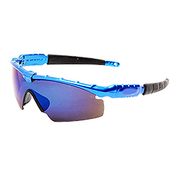 Универсальные очки в спортивном стиле 5936 сине-чёрная оправа