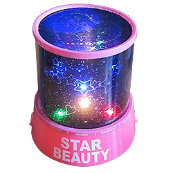 Звездный ночник-проектор Star beauty с сердечками, ангелочками
