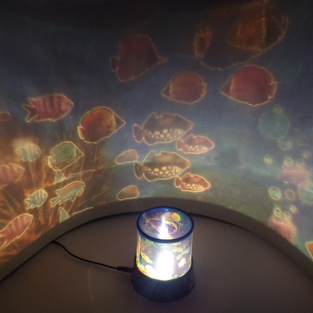 Звездный ночник-проектор Star master с рыбками