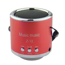 Music Z12 - MP3 плеер + FM радио красный