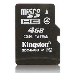 MicroSD / SDHC / TF 4 GB карта памяти
