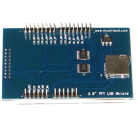 Шилд дисплей для Arduino UNO 320х240 2,8 дюйма с тачскрином