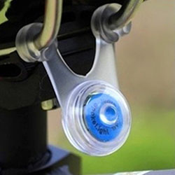 Задний габаритный фонарик синего свечения для велосипеда