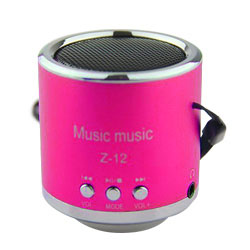 Music Z12 - MP3 плеер + FM радио розовый