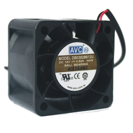 Вентилятор AVC 4 см, 12 вольт, 0.82 ампера