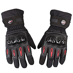 Утепленные перчатки MAD-BIKE MAD15 черные, L