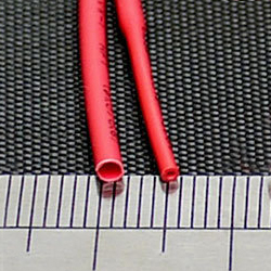 ∅1/0.5 мм термоусадочная электроизоляционная трубка красная
