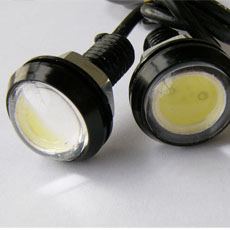 Светодиодная лампа-болт 3 ватта, 24 мм, 24 Вольта черный корпус