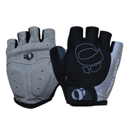 Велосипедные перчатки без пальцев черно-серые Pearl izumi размерXL