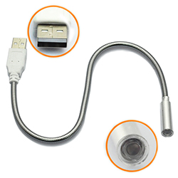 Светодиодный USB-светильник на гибком проводе