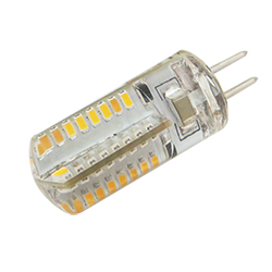 Светодиодная белая теплая лампа 220V 3W, цоколь G5.3