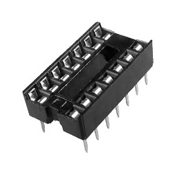 Панелька для монтажа DIP микросхемы 14 pin