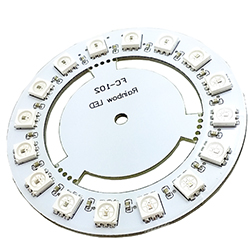 Круглое основание с светодиодами RGB 5050 на чипе WS2811