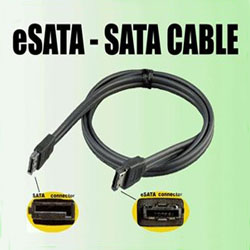 Кабель E-SATA - SATA 50 см