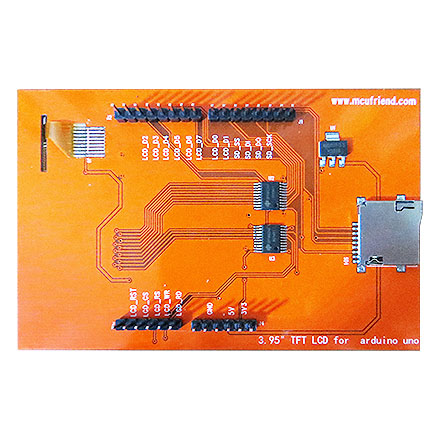 Шилд дисплей для Arduino UNO 320х480 с тачскрином 3,95 ILI9341