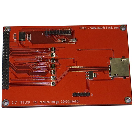 Шилд дисплей для Arduino Mega 320х480, 3,5 ILI9488  с тачскрином