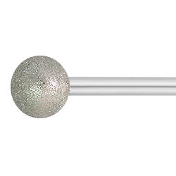 Шаровая алмазная шарошка диаметр 10 мм GRIT 150