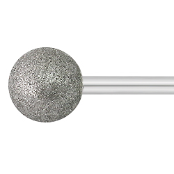 Шаровая алмазная шарошка диаметр 12 мм GRIT 150