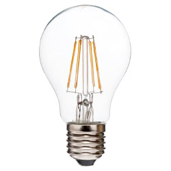 Светодиодная филаментная лампа 7 ватт с цоколем Е27 2700К