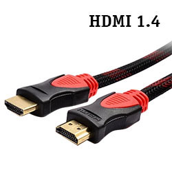 HDMI кабель в оплетке, версия 1.4, длина 2.7 метра