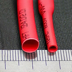 ∅8/4 мм термоусадочная электроизоляционная трубка красная